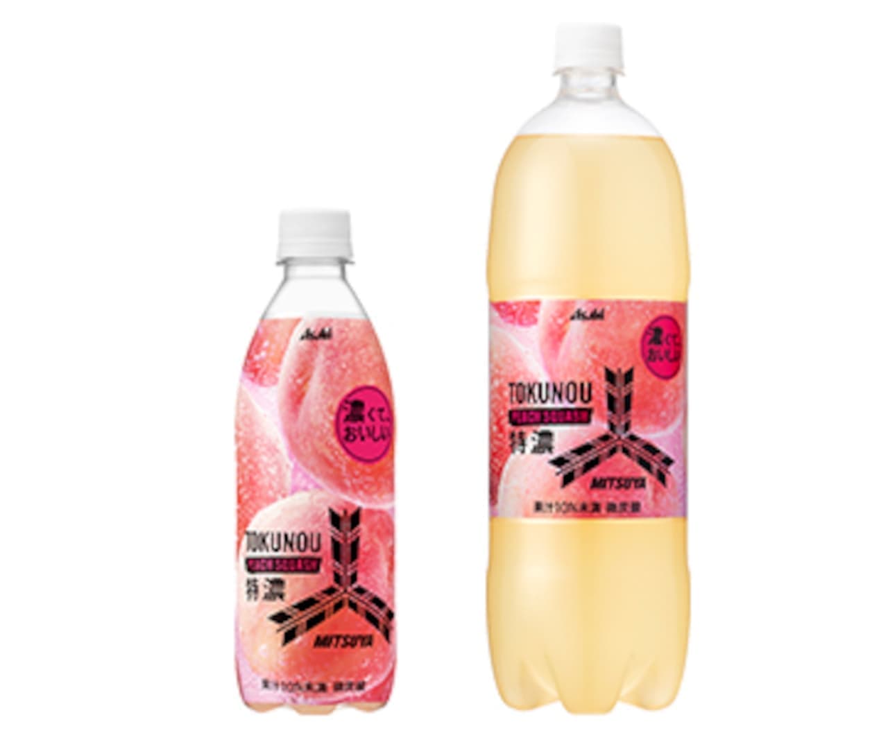 Asahi Soft Drinks "Mitsuya Tokuno Peach Squash