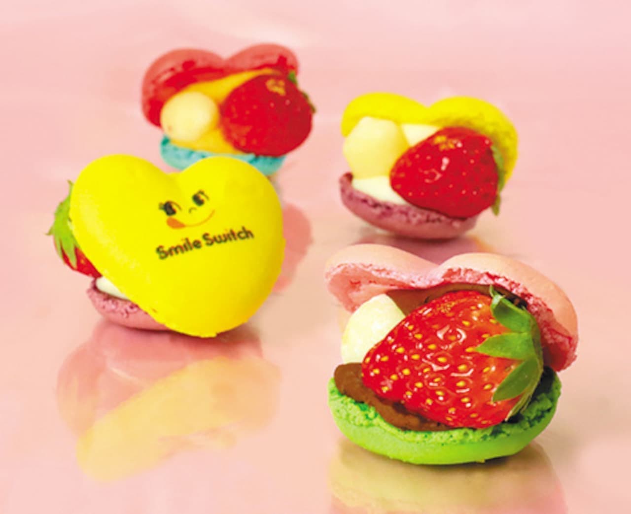 Fujiya "Love Strawberry Smile Switch Tuncaron".