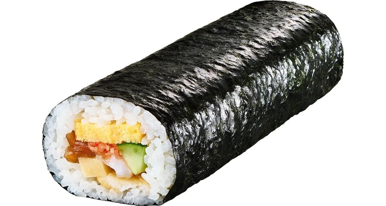 Sushiro Sushi-ya's "Kamitamaki" (top roll)