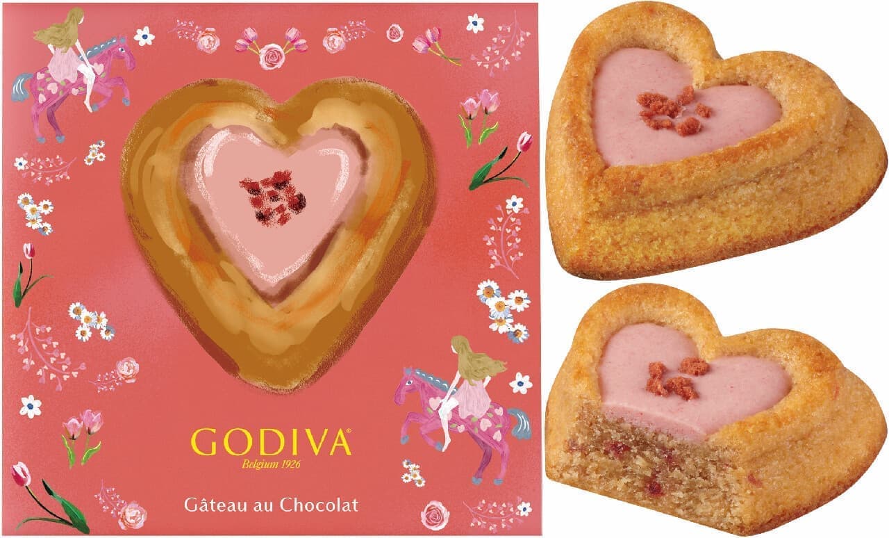 Godiva "Gateau au Chocolat Strawberry