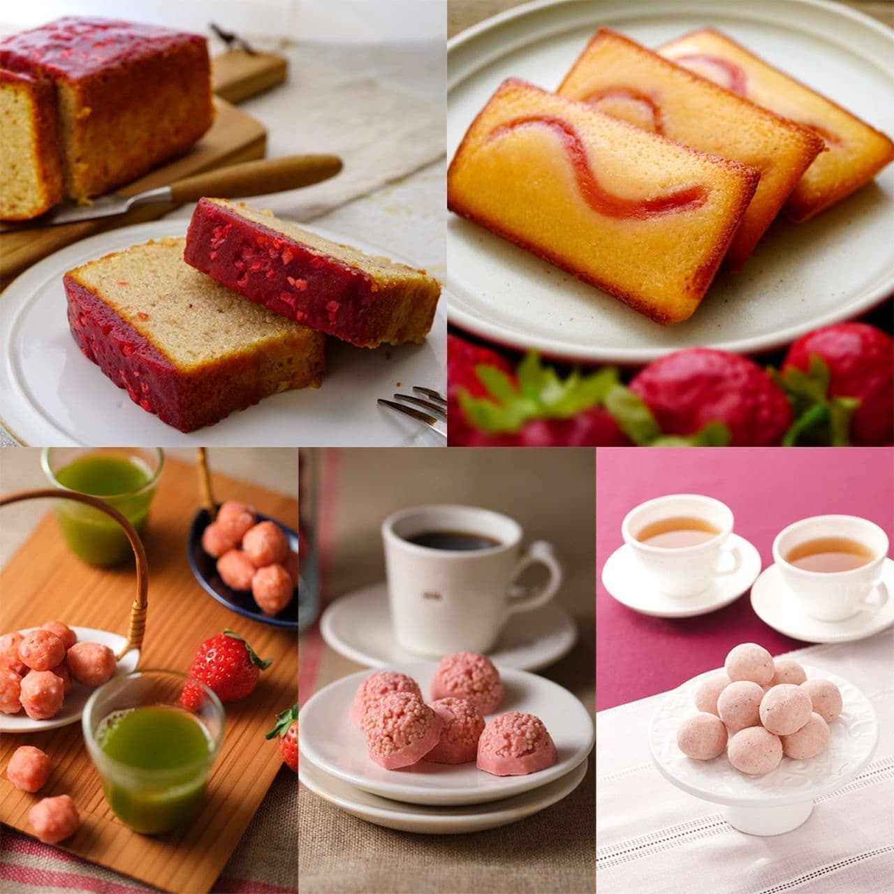 Seijo Ishii Recommendation! Assortment of 5 strawberry products