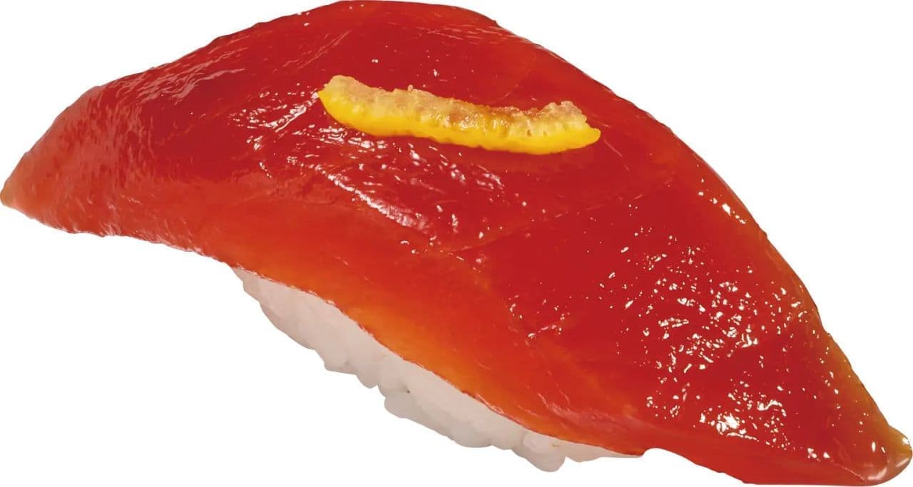 Kappa Sushi "Natural Bigeye Tuna Marinated in Top Quality Red Meat