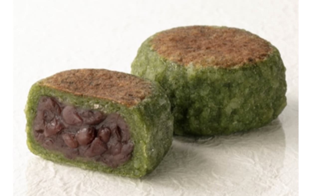 Shateraise new Japanese confectionery "Daifuku with roughly pounded rice cake, Yomogi".