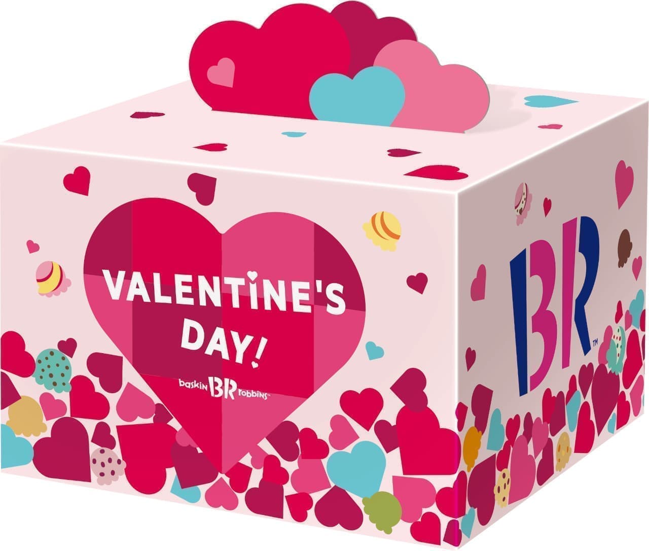 Thirty-One Ice Cream "Heart Box" Valentine Seal