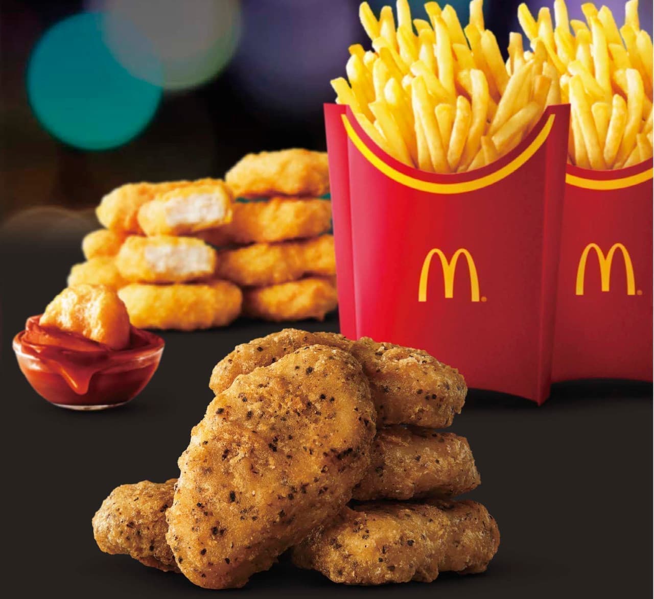 McDonald's "Eating Comparison Potenage Extra Large".