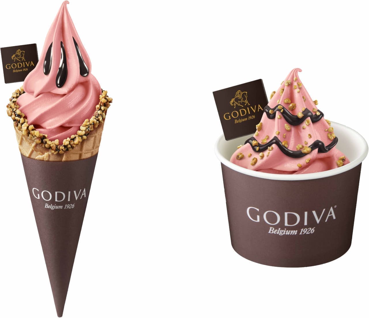 Godiva "Godiva Soft Cream Strawberry".