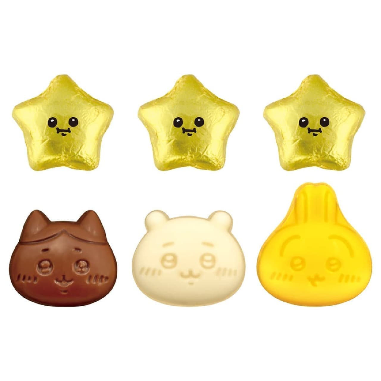 Small and cute chocolate assortment