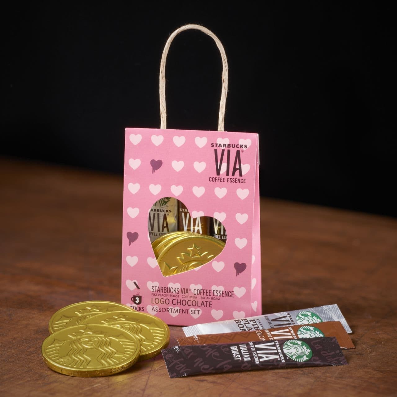 Starbucks Via & Logo Chocolate Gifts Valentine's Day