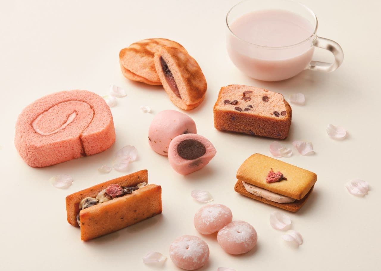 無印良品「季節のお菓子・飲料」シリーズに「桜」を使った菓子と飲料