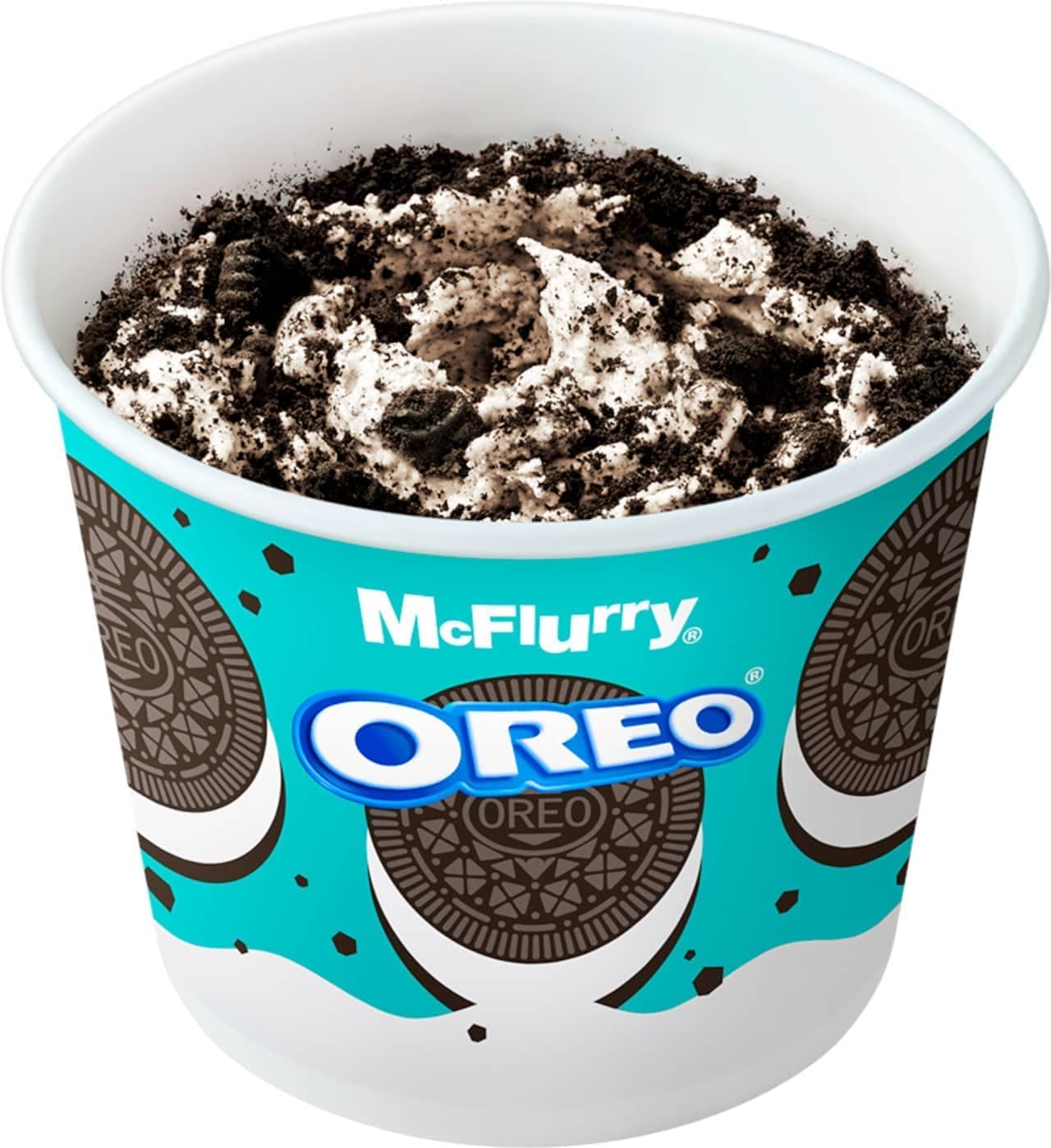 McFlurry "Super Oreo Cookie" limited quantity original cup