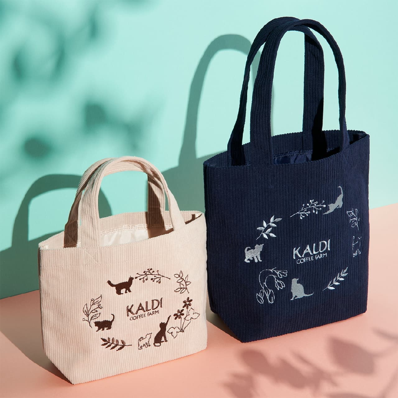 KALDI "Neko no Hi Bag" and "Neko no Hi Bag Premium