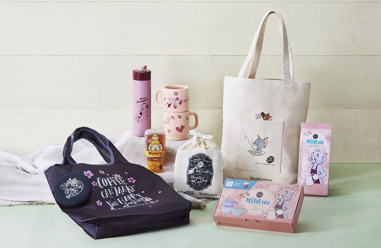 Tully's Coffee Tom and Jerry Collaboration Items