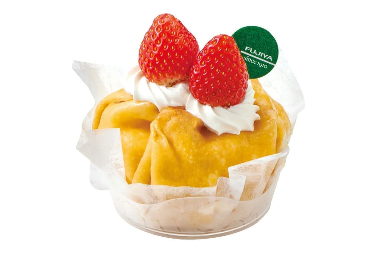 Fujiya Confectionery "Strawberry Reward Crepe Pannier