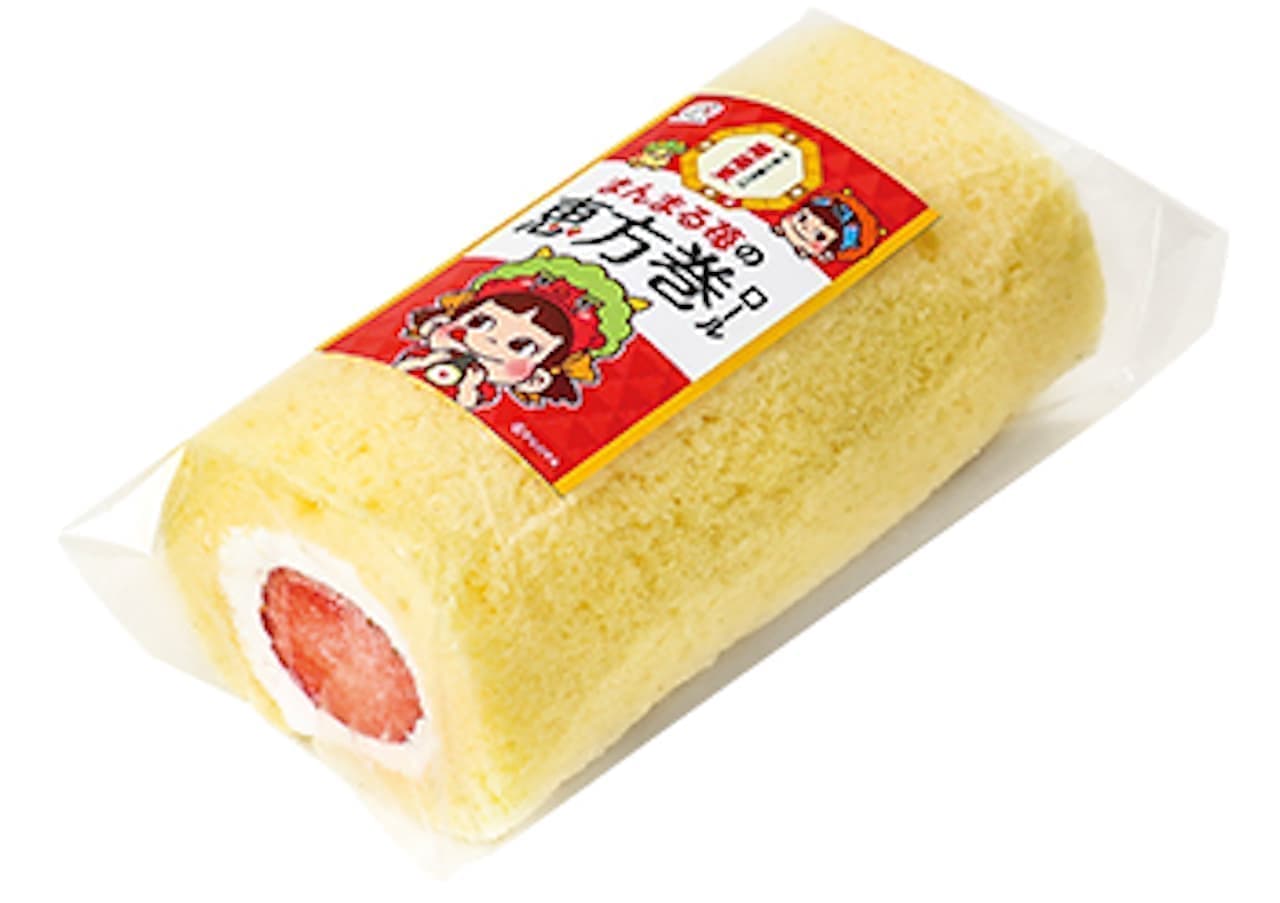 Fujiya "Manmaru Strawberry Ehomaki Roll