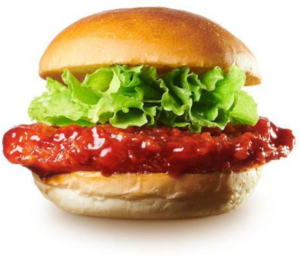 Lotteria "Yangnyeom Chicken Burger".