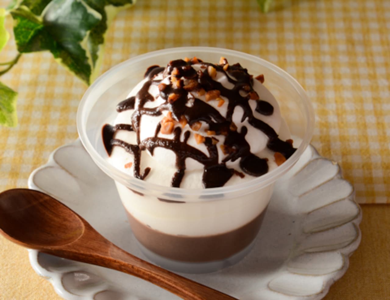 Lawson "Chocolat pudding with drowned cream