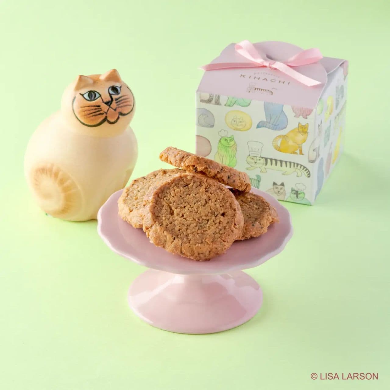 Kihachi×Lisa Larson] Petit Box Tea Cookie