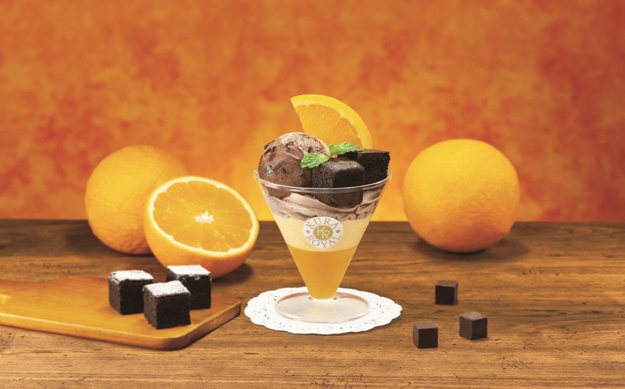 Kurazushi "Orange Chocolate Parfait