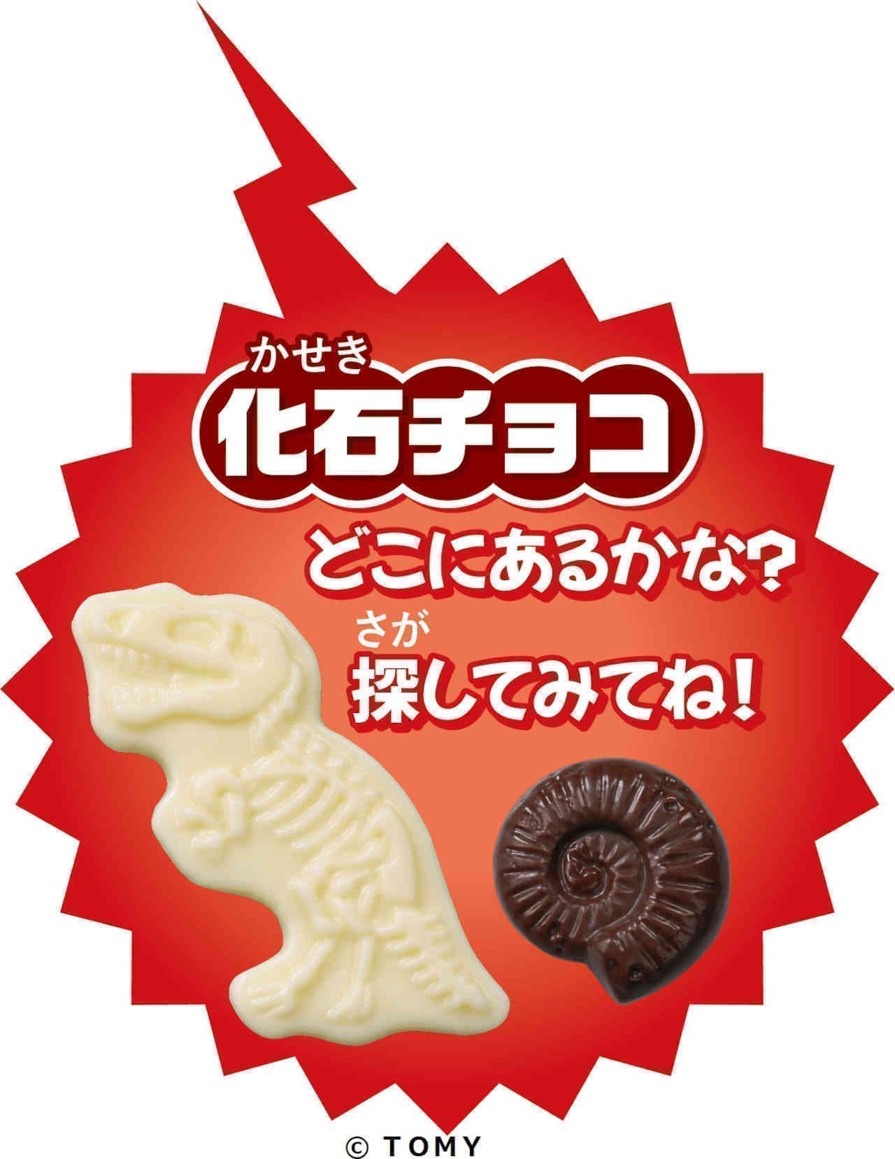 サーティワンアイスクリーム「アニアきょうりゅうケーキ」化石チョコ