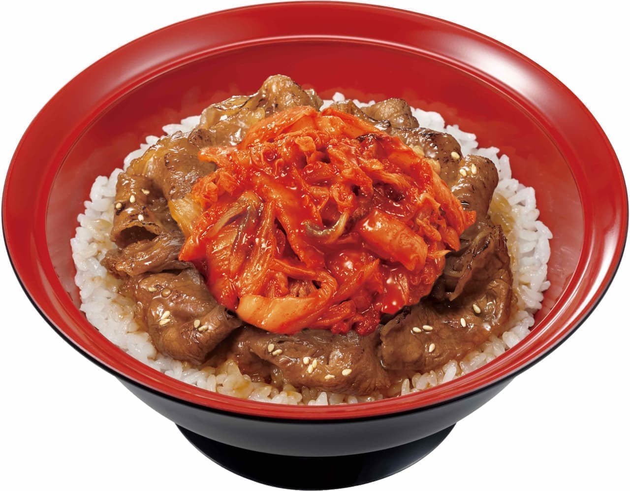 Sukiya "Kimchi Beef Kalbi Bowl