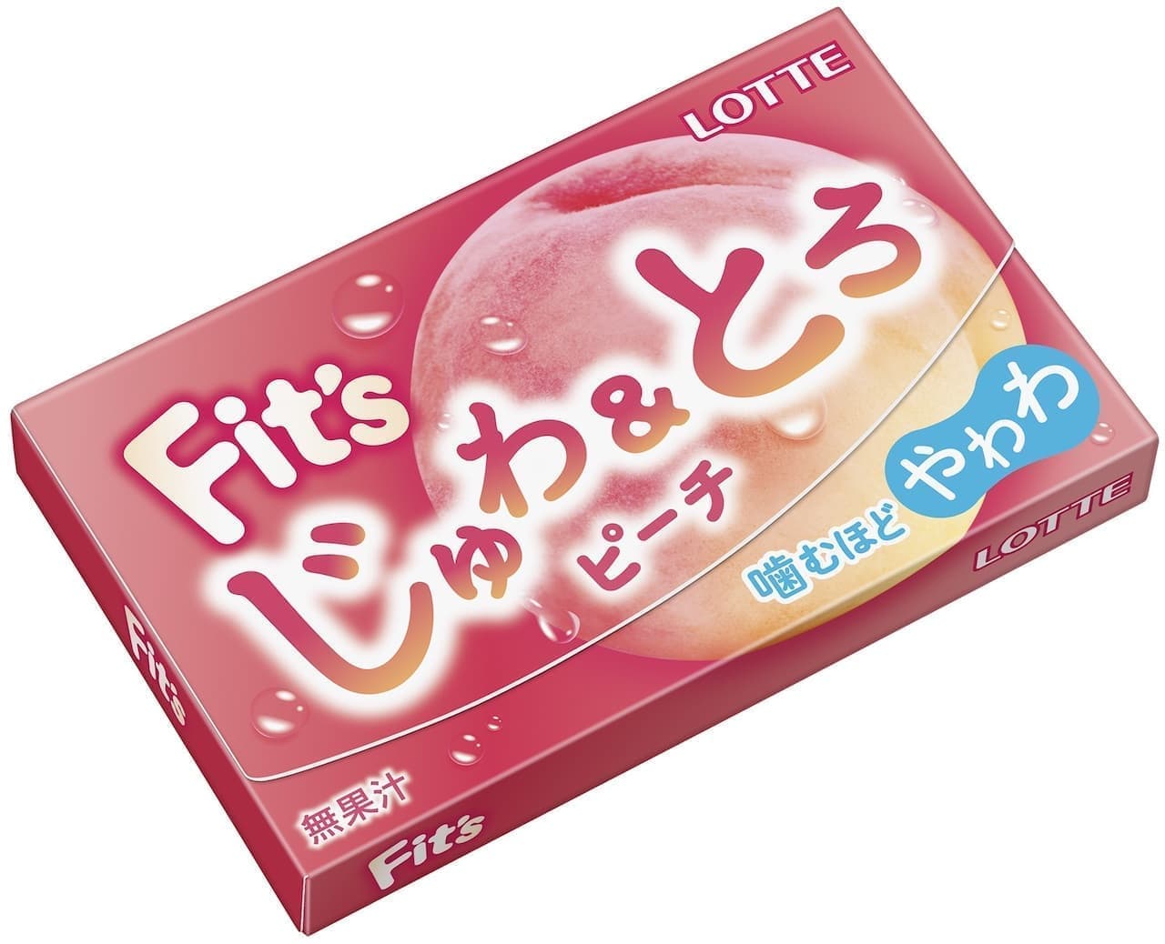 Lotte "Fit's [Juwa & Toro Peach]".