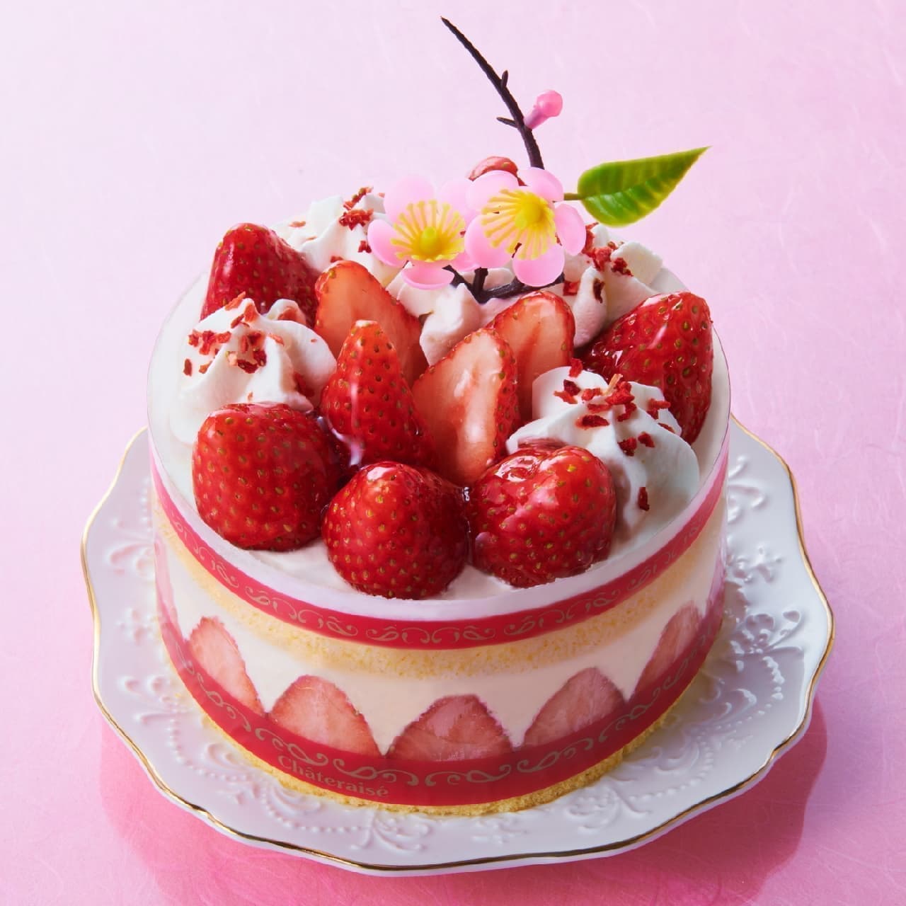Chateraise "Hina-Kazari Premium Strawberry Decoration