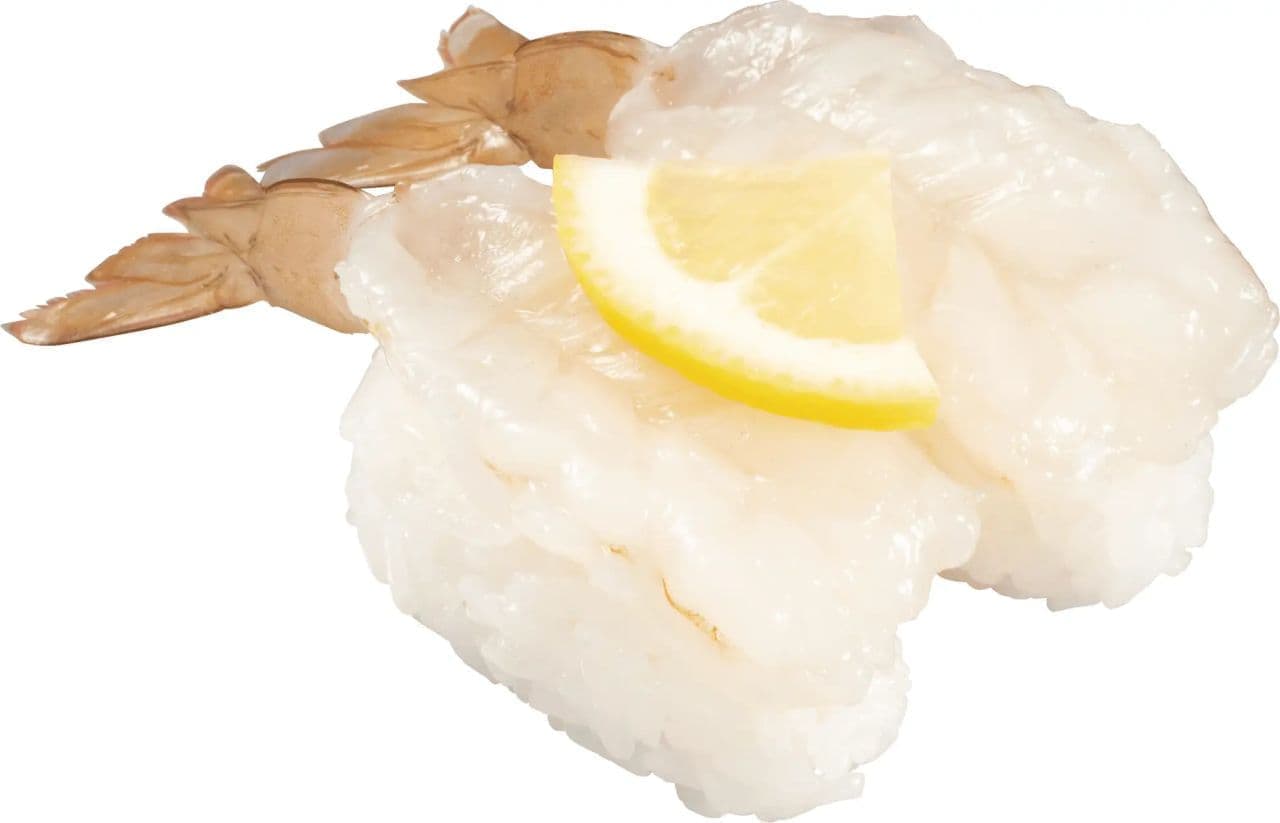 Kappa Sushi "Natural raw shrimp