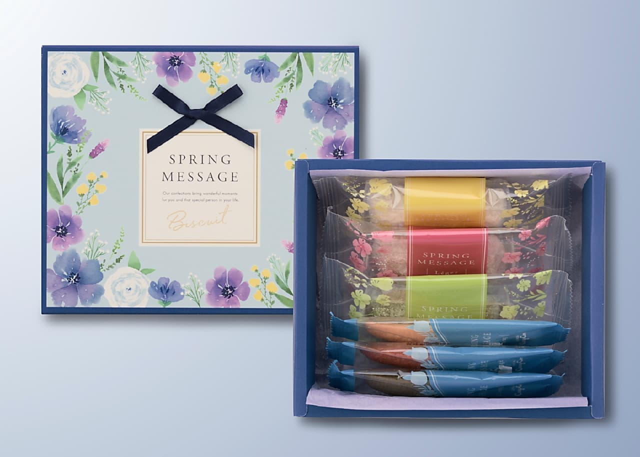 Ginza Cosy Corner "Spring Message Biscuits" 6 bags of 9 pieces