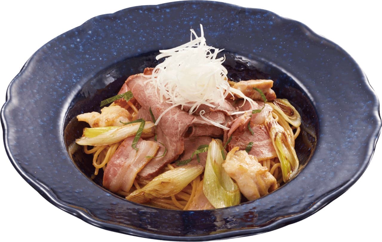 Jolly Pasta "Creative Japanese-style pasta with all kinds of meat - with refreshing vegetable dashi