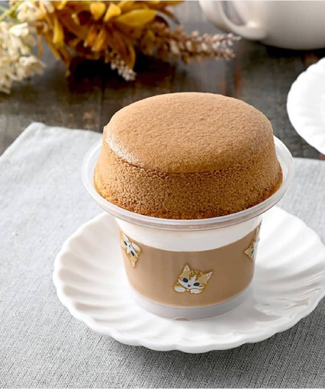 FamilyMart "Souffle Pudding Cafe Nyate