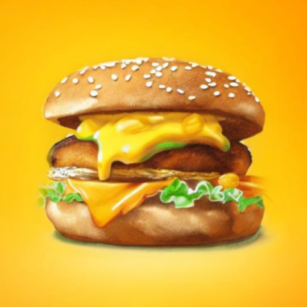 McDonald's "Omelette Burger (Simple)"