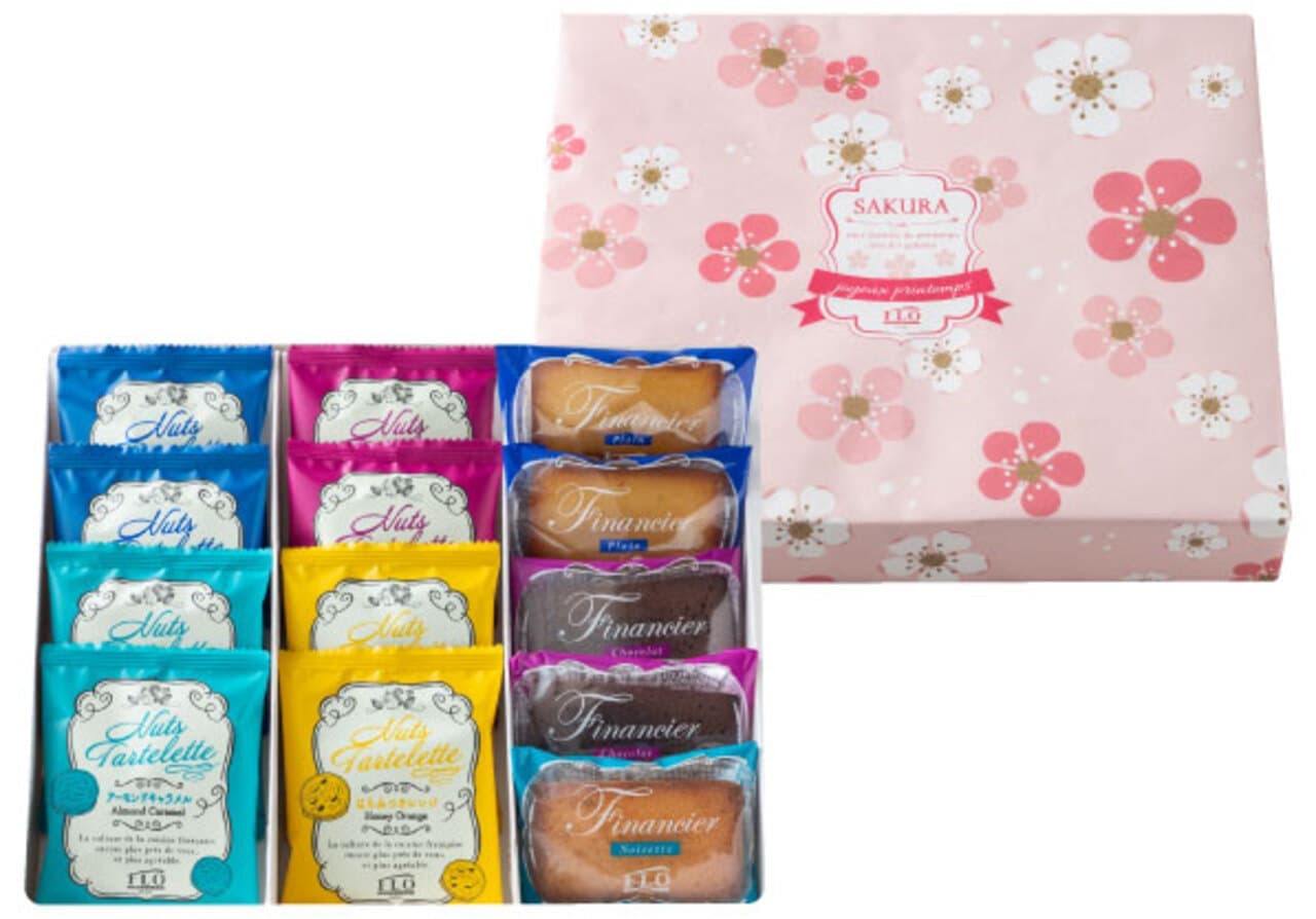 FLO "Spring Limited Sakura Package Gateau Assortment (S-Box)