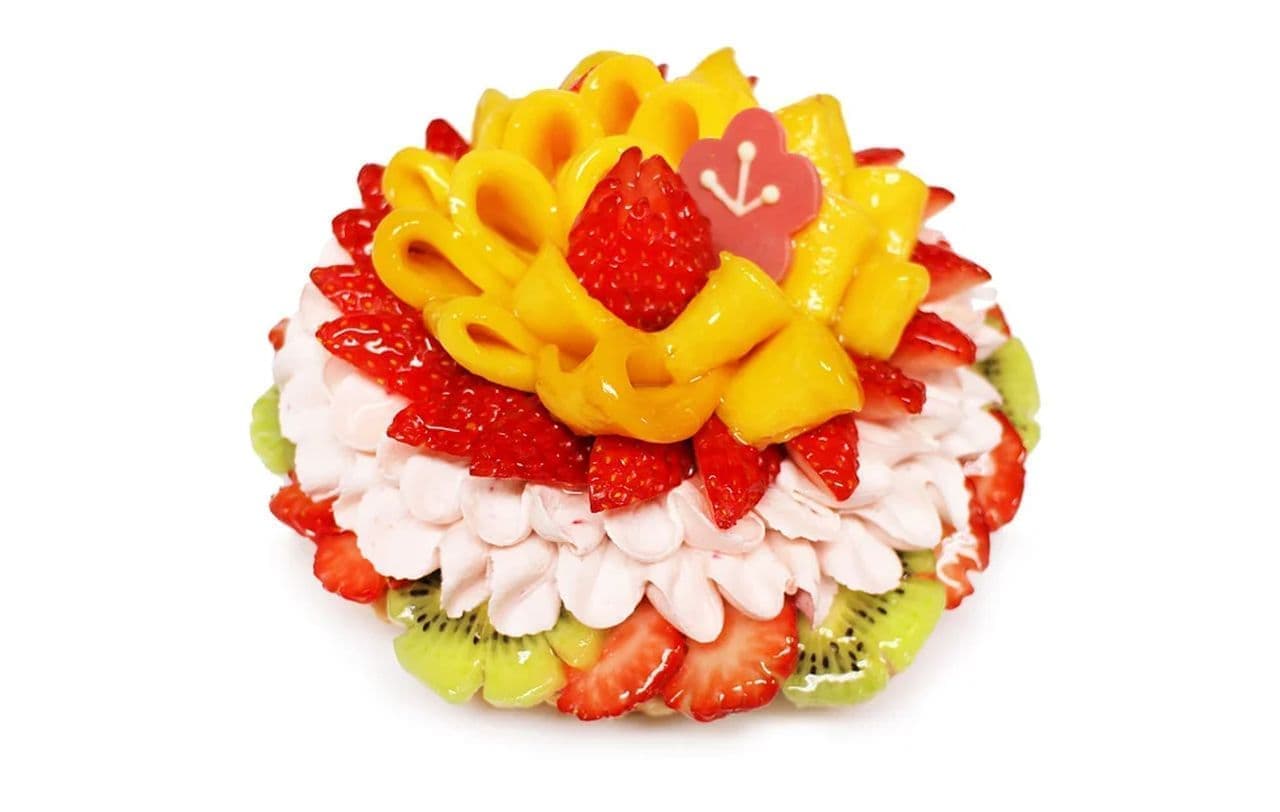 Cafe COMSA "Hinamatsuri Limited Edition Cake - Cake with Colorful Fruits and Strawberry Cream -" (Japanese only)