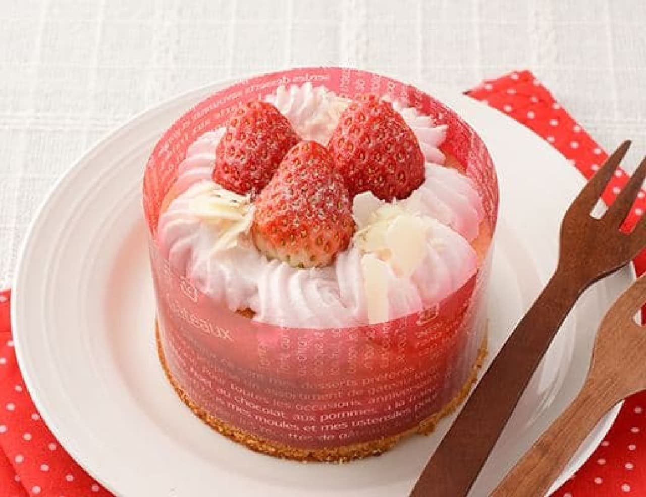 ローソン「苺のケーキ」