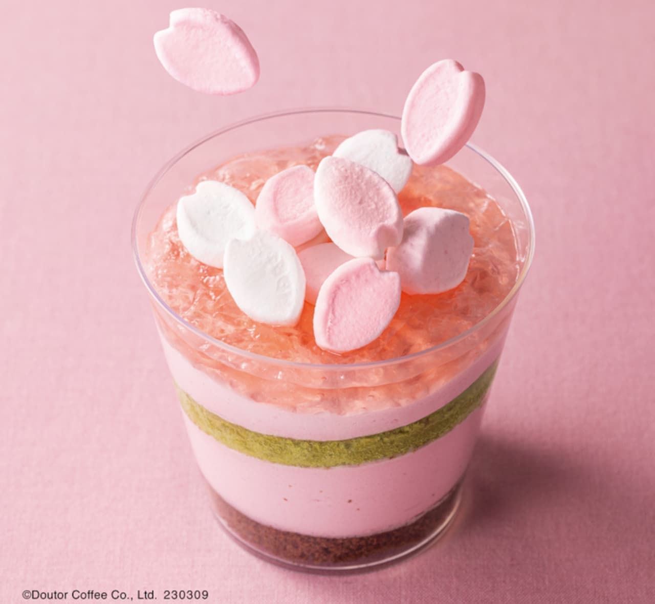 Excelsior "Cup Sweets - Sakura and Strawberry Tiramisu Style