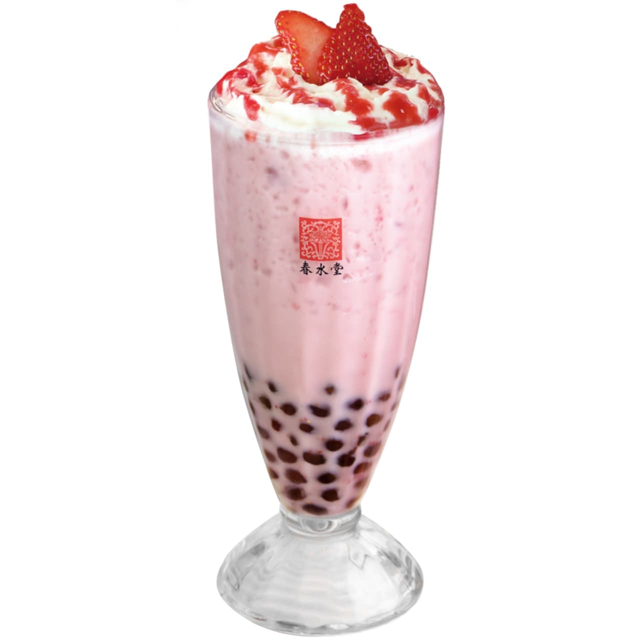 Chun Shui Tang "Tapioca Strawberry Milk Tea