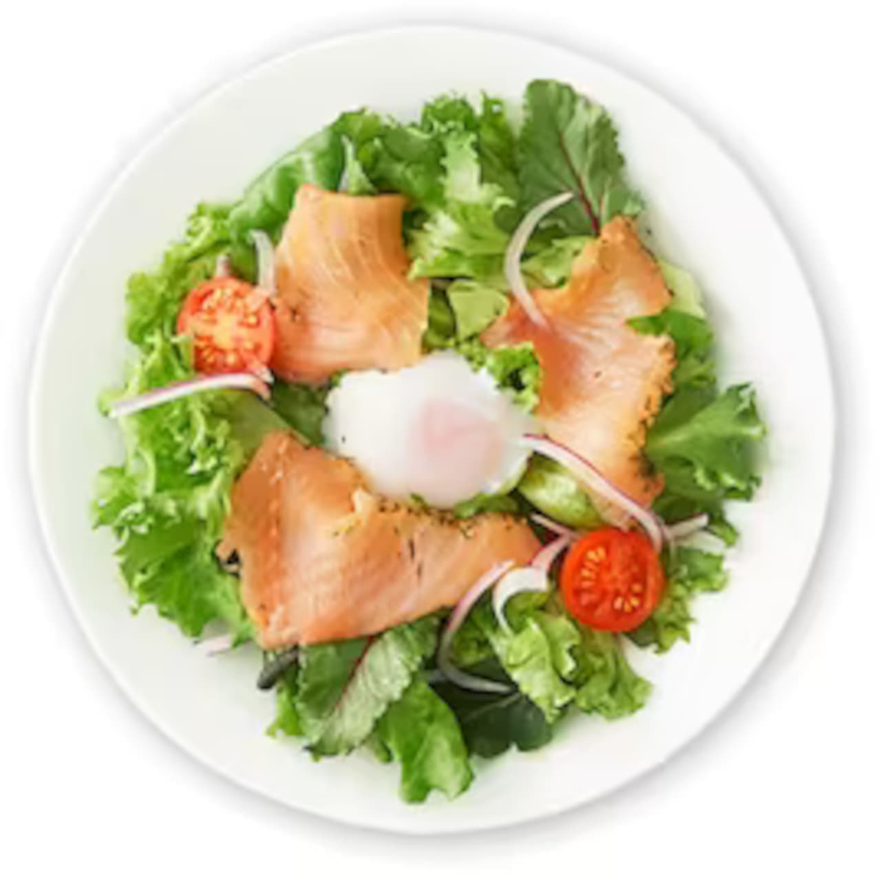 IKEA "Marinated Salmon Salad with Hot Eggs