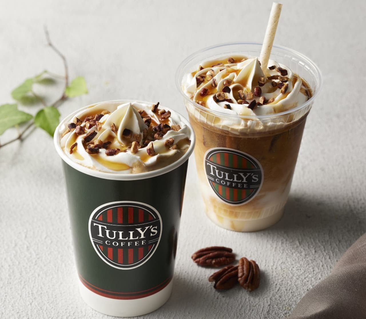 Tully's Coffee "Maple & Pecan Nut Oats Latte"