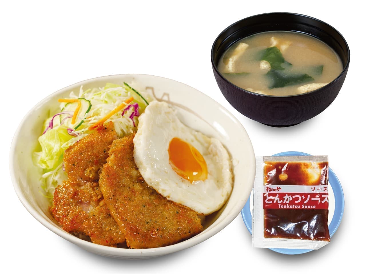 Matsuya "Sauce-roasted pork cutlet bowl