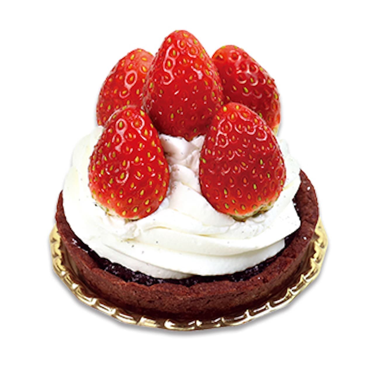 Fujiya "Chocolat Tart with plenty of strawberries" (Japanese only)