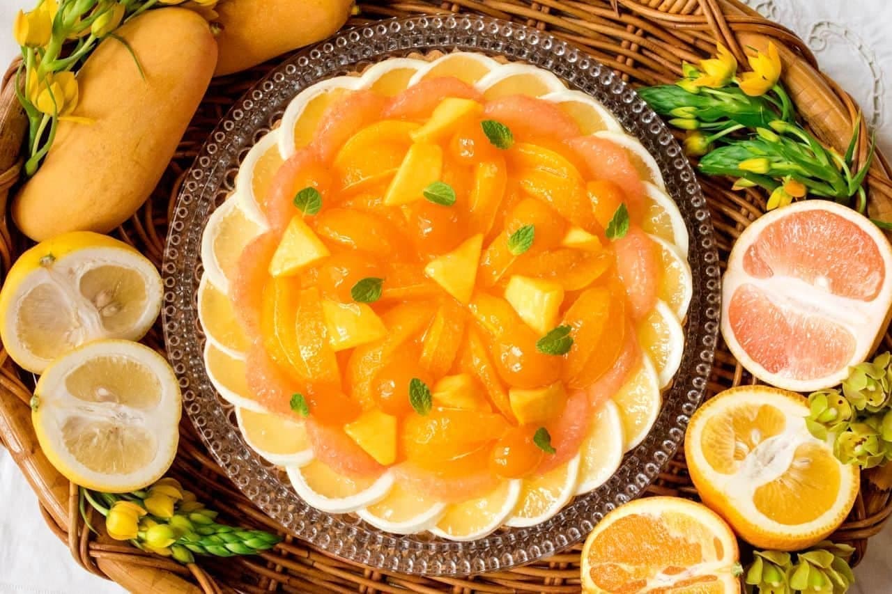 キル フェ ボン「5種の柑橘のタルト」