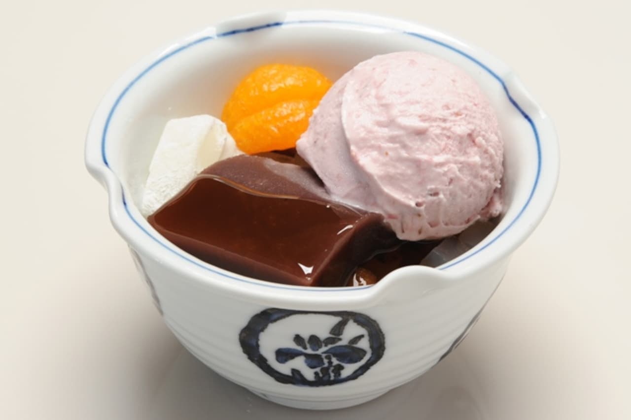 Anmitsu Mihamashi "Sakura Anmitsu", "Sakura Ice Cream", "Aisu Monaka (Cherry Blossom)