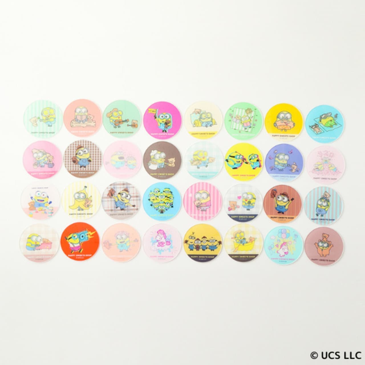 Minion Happy Sweets Shop "Original Acrylic Coaster