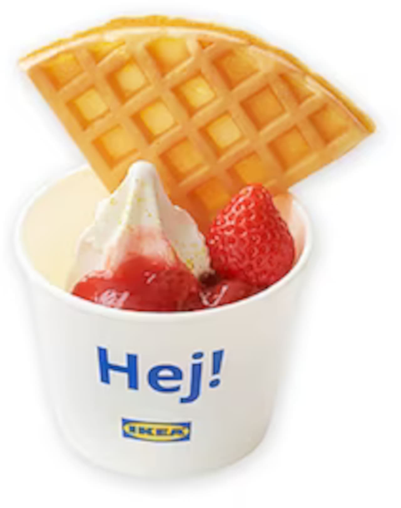 IKEA "Waffle Strawberry Sundae