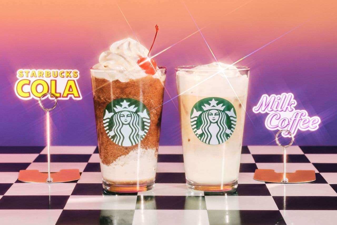 New Starbucks Coke Frappuccino and Creamy & Sweet Milk Coffee