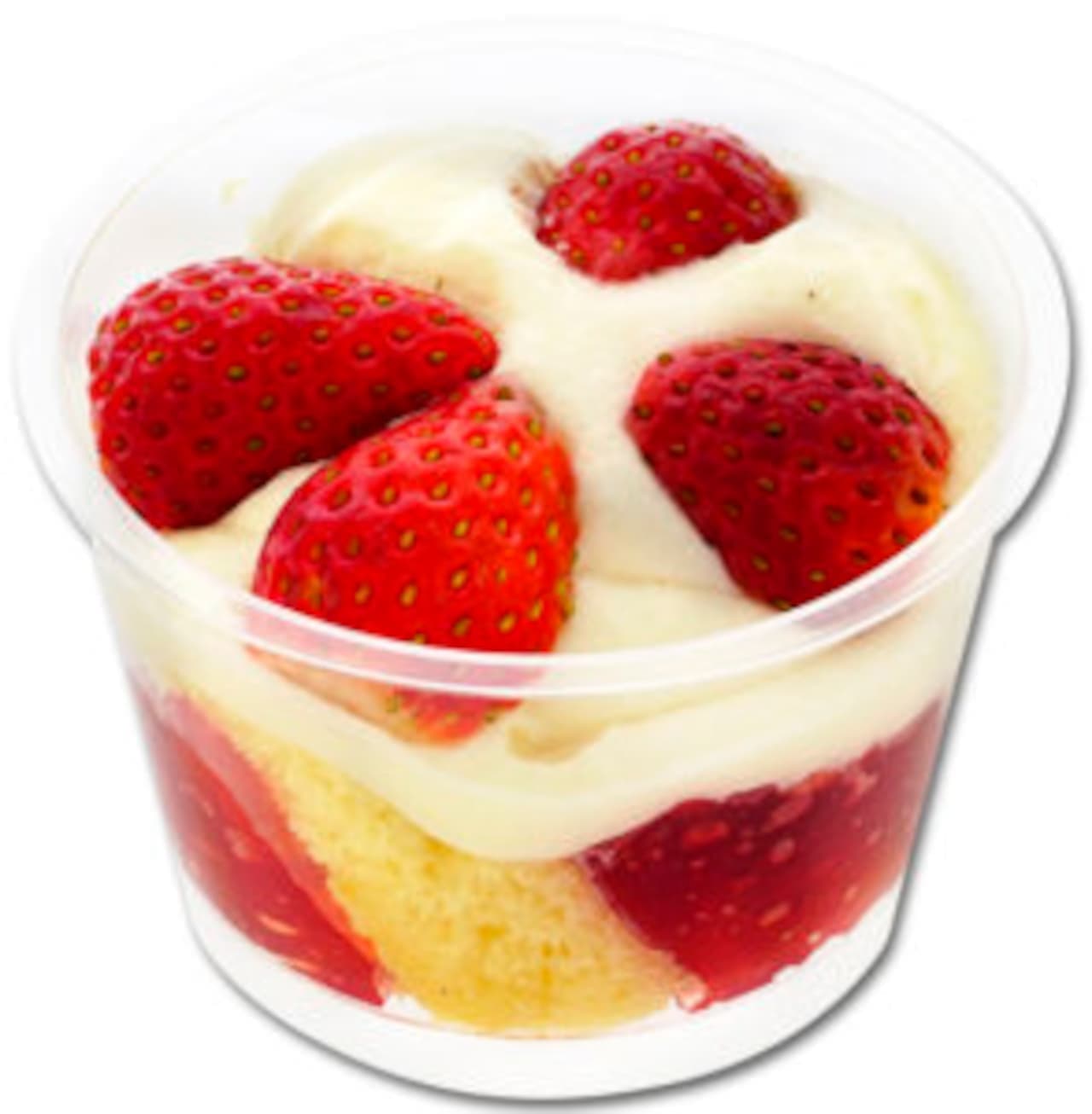 Seijo Ishii "Strawberry and Hokkaido condensed milk cream cupcake