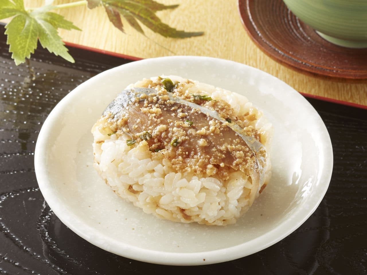 Ministop "Sushi Onigiri Sesame and Mackerel Style