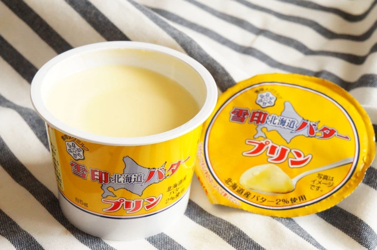 Snow Brand Meg Milk "Snow Brand Hokkaido Butter Pudding