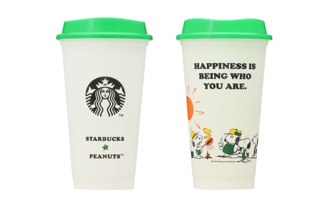 Starbucks "Reusable Cup Off-White PEANUTS Snoopy Brothers 473ml"