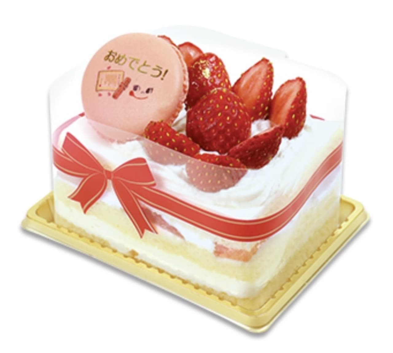 Fujiya "Strawberry Filled Celebration Cake